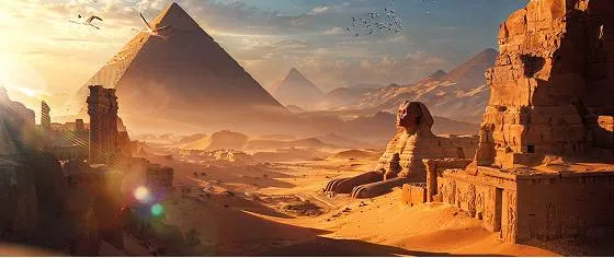 Pyramidenlandschaft für den VIP-Levelaufstieg